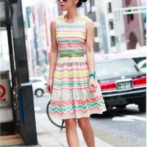 Anthropologie Multicolor Striped Dress